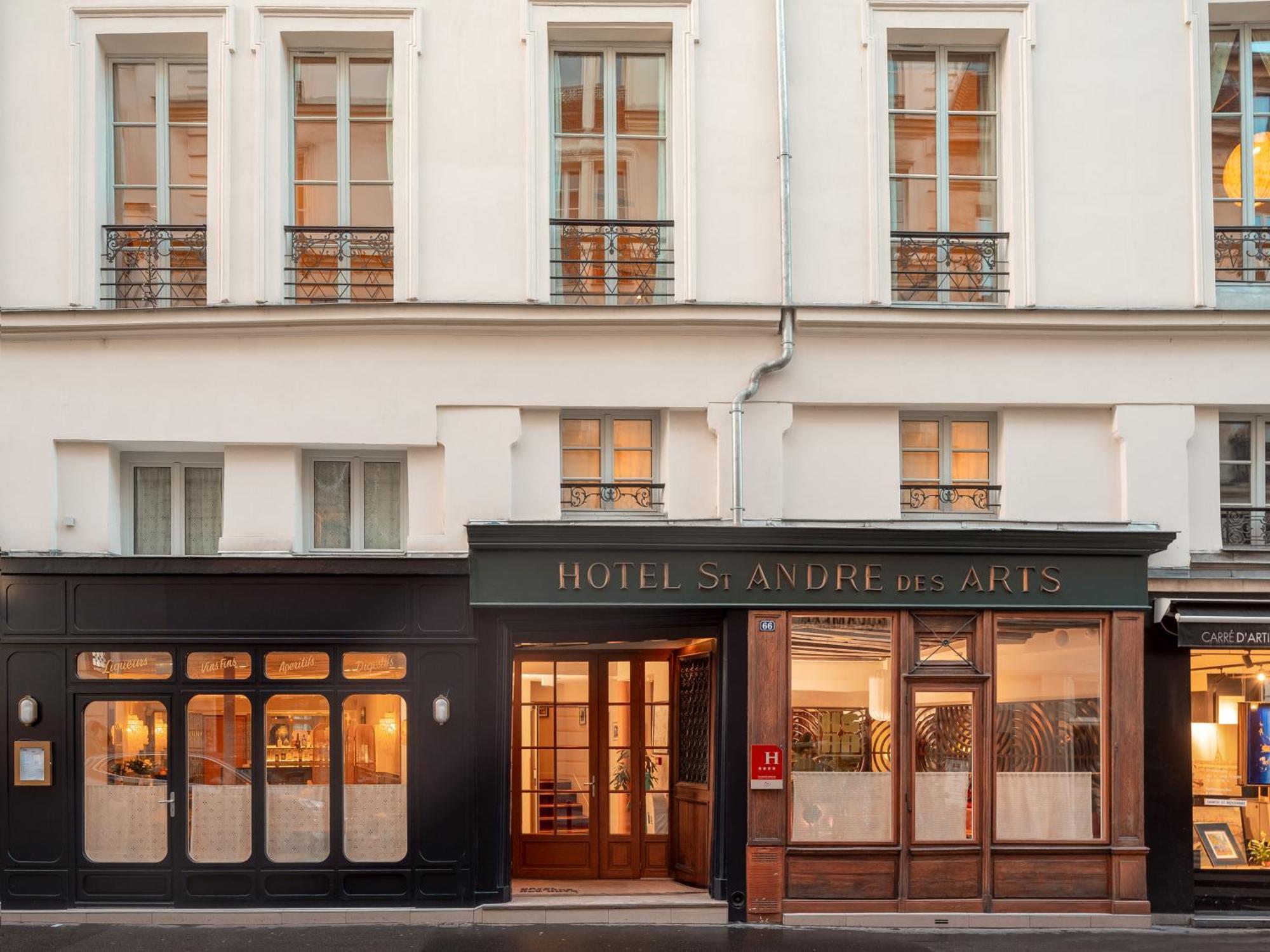 Hotel Saint-Andre Des Arts Paris Exterior foto